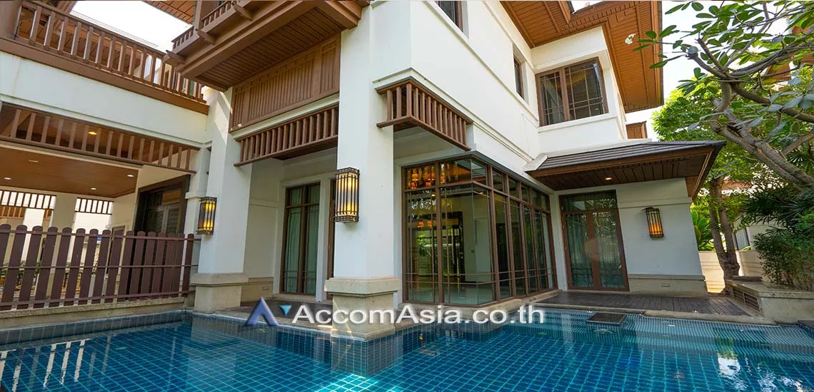Private Swimming Pool, Pet friendly |  4 Bedrooms  House For Rent in Sathorn, Bangkok  near BRT Thanon Chan - BTS Saint Louis (59462)