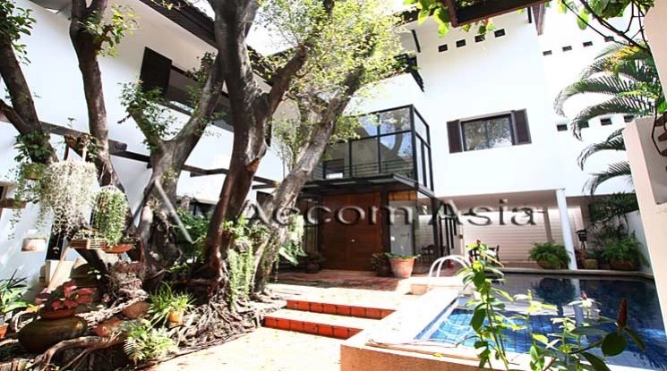 unitPrivate Swimming Pool |  4 Bedrooms  House For Rent & Sale in Sukhumvit, Bangkok  near BTS Thong Lo (59544)